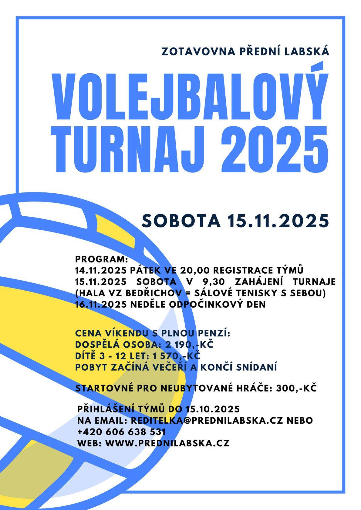 Volejbalový turnaj 2025